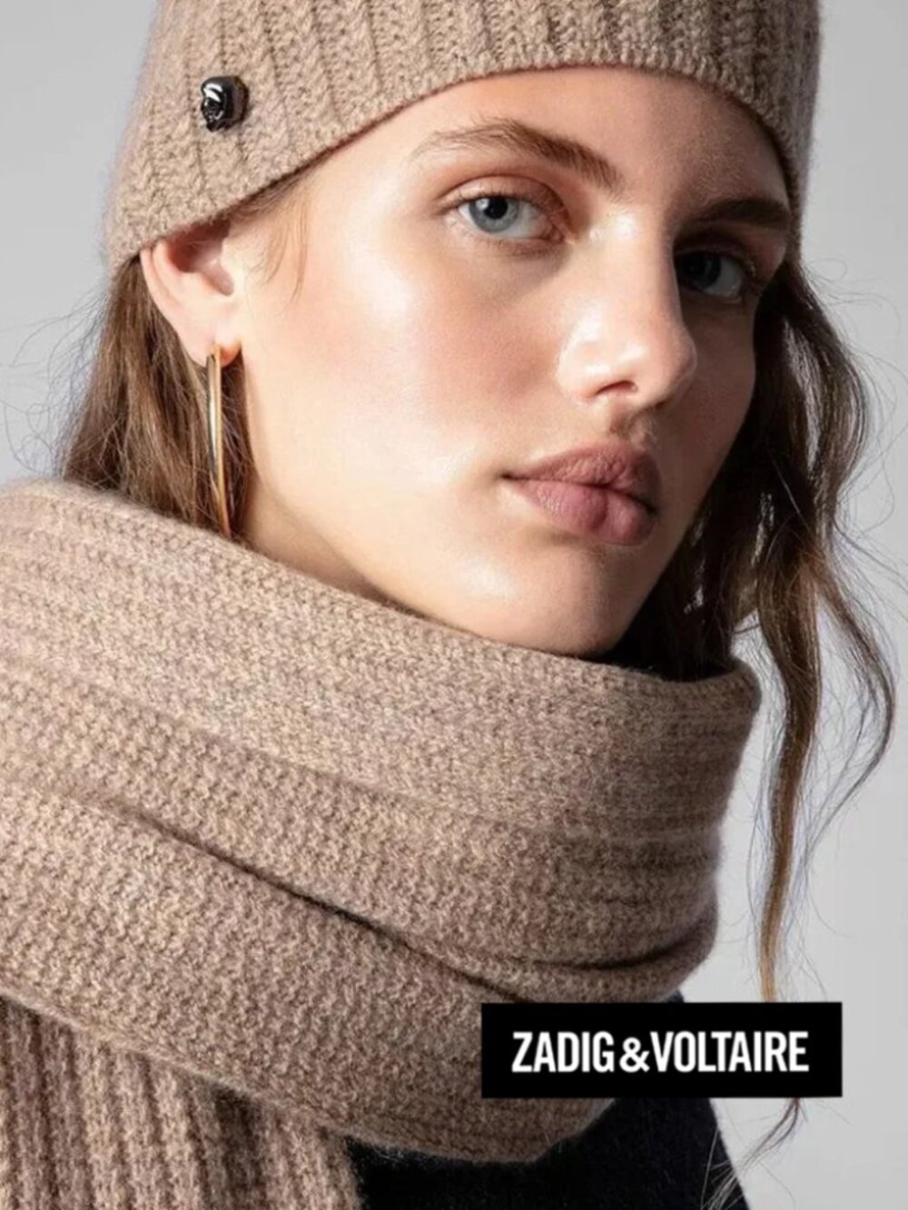Zadig & Voltaire Jared Cashmere Scarf